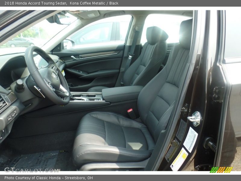 Kona Coffee Metallic / Black 2018 Honda Accord Touring Sedan