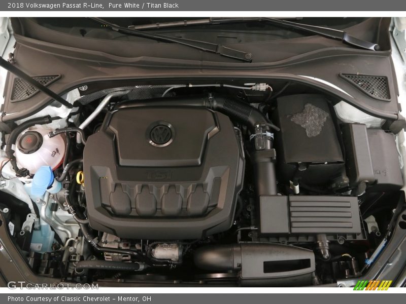  2018 Passat R-Line Engine - 2.0 Liter TSI Turbocharged DOHC 16-Valve VVT 4 Cylinder