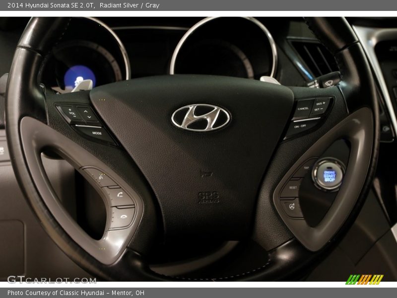 Radiant Silver / Gray 2014 Hyundai Sonata SE 2.0T