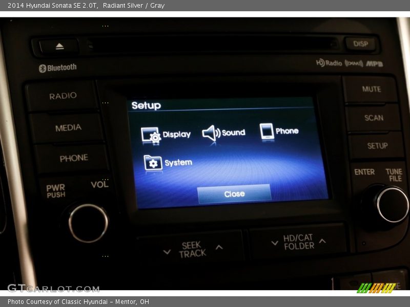 Radiant Silver / Gray 2014 Hyundai Sonata SE 2.0T