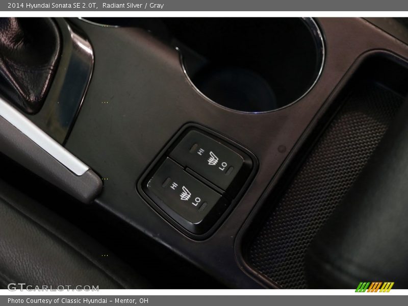 Radiant Silver / Gray 2014 Hyundai Sonata SE 2.0T