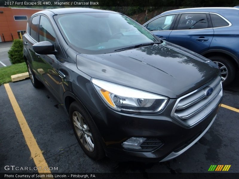 Magnetic / Charcoal Black 2017 Ford Escape SE 4WD