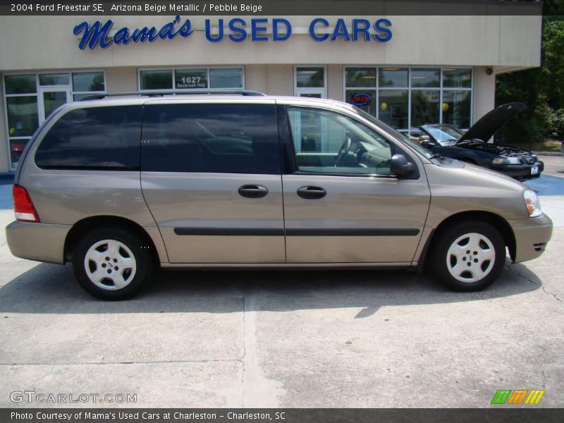 Arizona Beige Metallic / Pebble Beige 2004 Ford Freestar SE