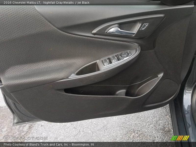 Nightfall Gray Metallic / Jet Black 2016 Chevrolet Malibu LT