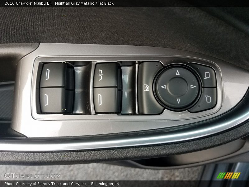 Nightfall Gray Metallic / Jet Black 2016 Chevrolet Malibu LT