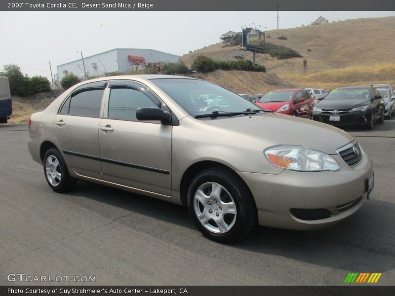 Desert Sand Mica / Beige 2007 Toyota Corolla CE