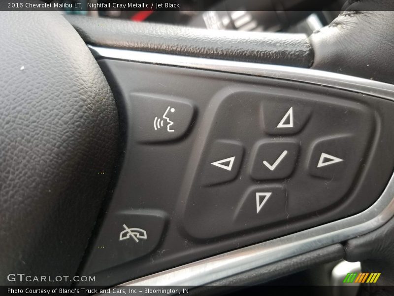 Nightfall Gray Metallic / Jet Black 2016 Chevrolet Malibu LT