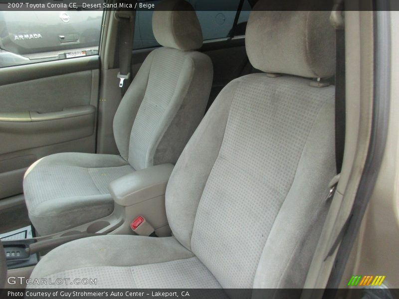 Desert Sand Mica / Beige 2007 Toyota Corolla CE