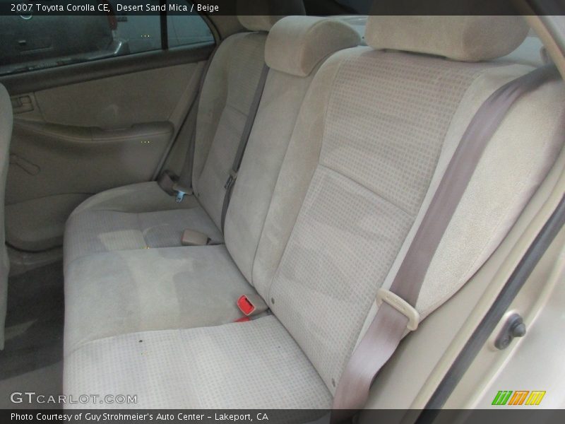 Desert Sand Mica / Beige 2007 Toyota Corolla CE