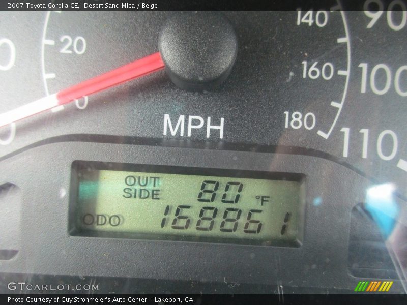 Desert Sand Mica / Beige 2007 Toyota Corolla CE