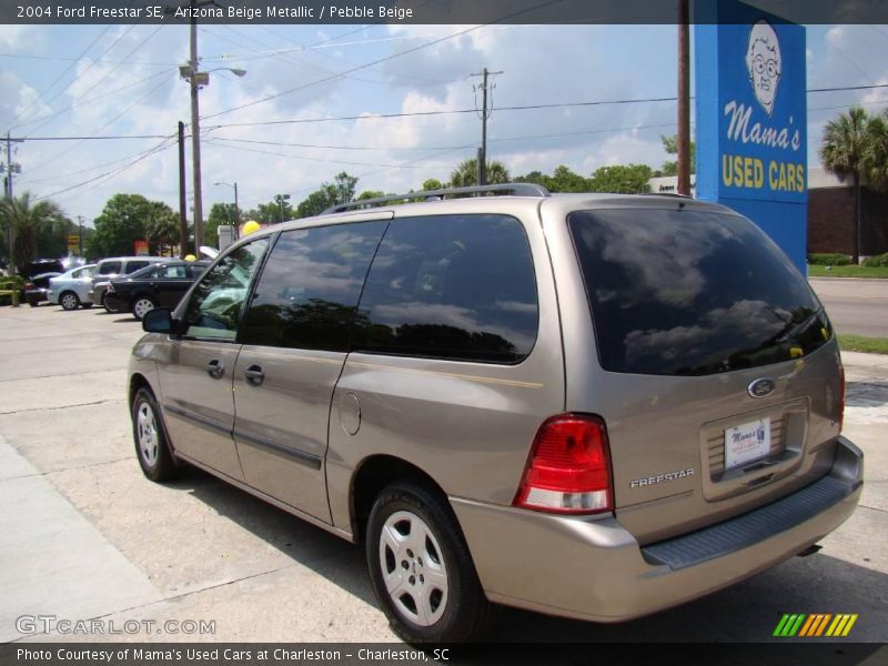 Arizona Beige Metallic / Pebble Beige 2004 Ford Freestar SE
