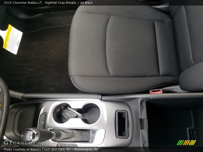 Nightfall Gray Metallic / Jet Black 2016 Chevrolet Malibu LT
