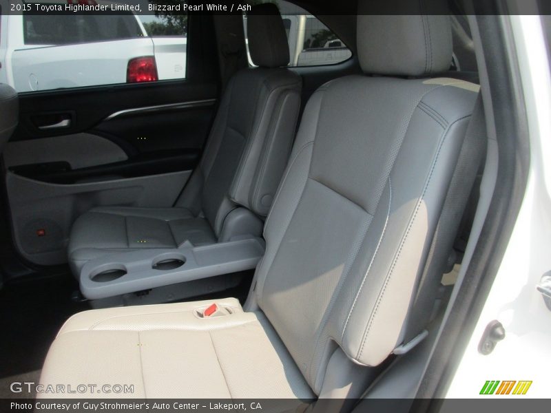 Blizzard Pearl White / Ash 2015 Toyota Highlander Limited