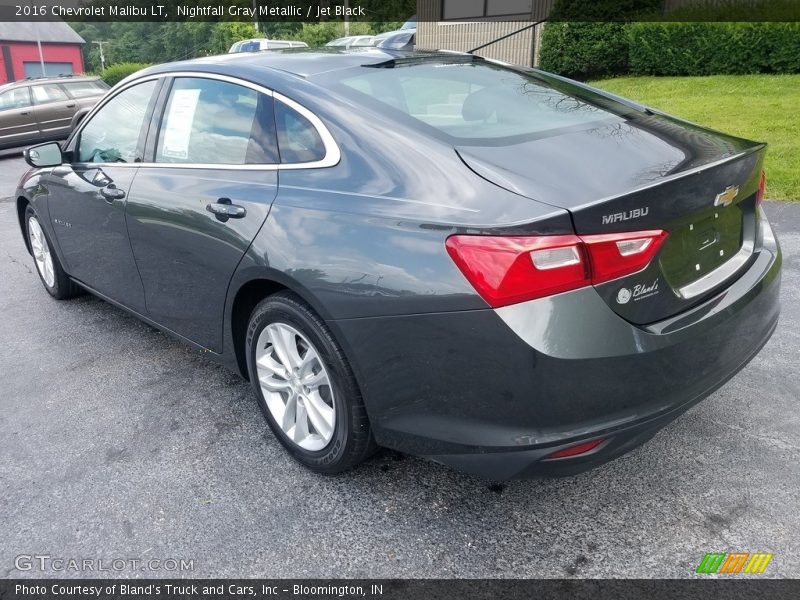 Nightfall Gray Metallic / Jet Black 2016 Chevrolet Malibu LT