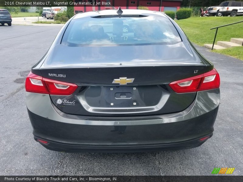 Nightfall Gray Metallic / Jet Black 2016 Chevrolet Malibu LT