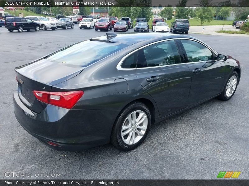 Nightfall Gray Metallic / Jet Black 2016 Chevrolet Malibu LT