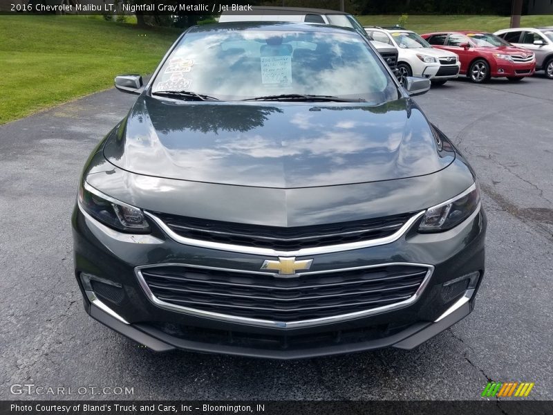Nightfall Gray Metallic / Jet Black 2016 Chevrolet Malibu LT