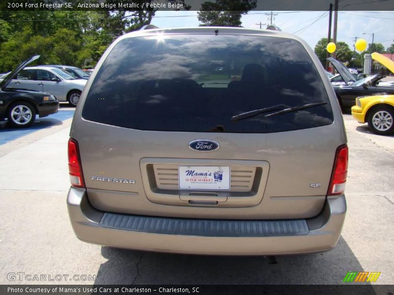 Arizona Beige Metallic / Pebble Beige 2004 Ford Freestar SE