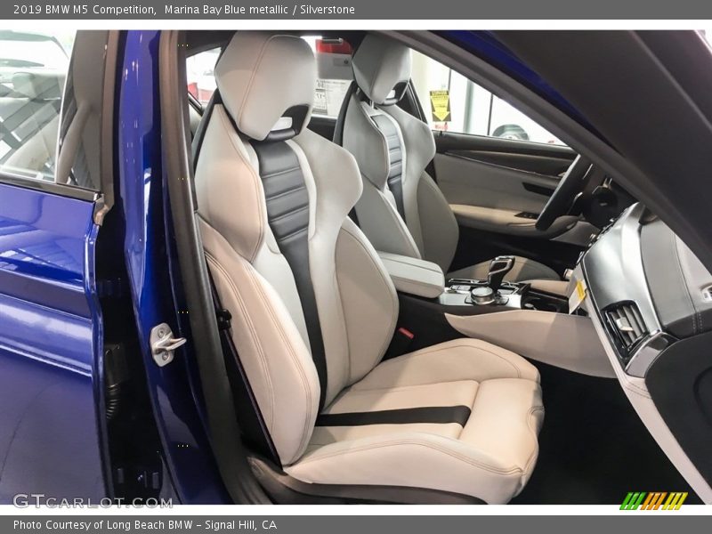 Front Seat of 2019 M5 Competition