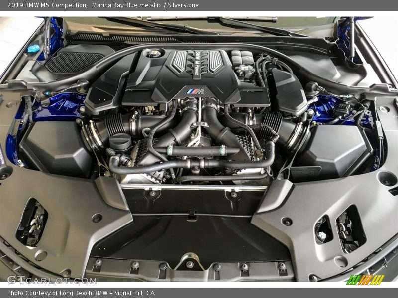  2019 M5 Competition Engine - 4.4 Liter M TwinPower Turbocharged DOHC 32-Valve VVT V8