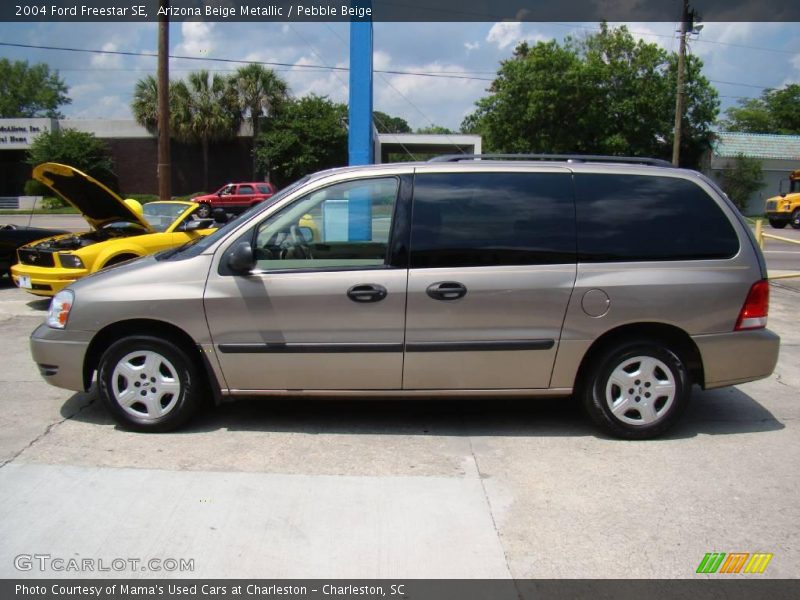 Arizona Beige Metallic / Pebble Beige 2004 Ford Freestar SE