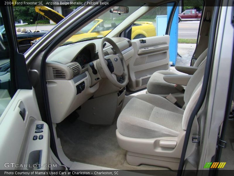 Arizona Beige Metallic / Pebble Beige 2004 Ford Freestar SE