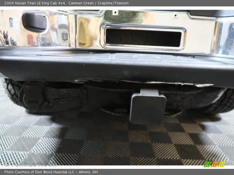Canteen Green / Graphite/Titanium 2004 Nissan Titan LE King Cab 4x4