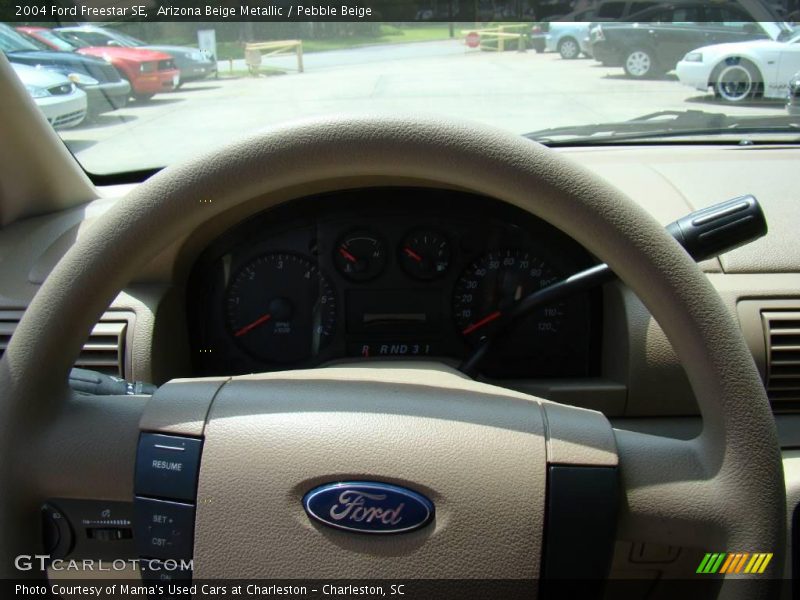 Arizona Beige Metallic / Pebble Beige 2004 Ford Freestar SE