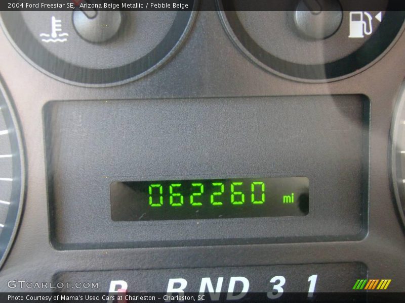 Arizona Beige Metallic / Pebble Beige 2004 Ford Freestar SE