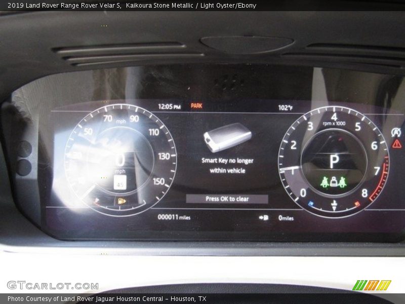  2019 Range Rover Velar S S Gauges