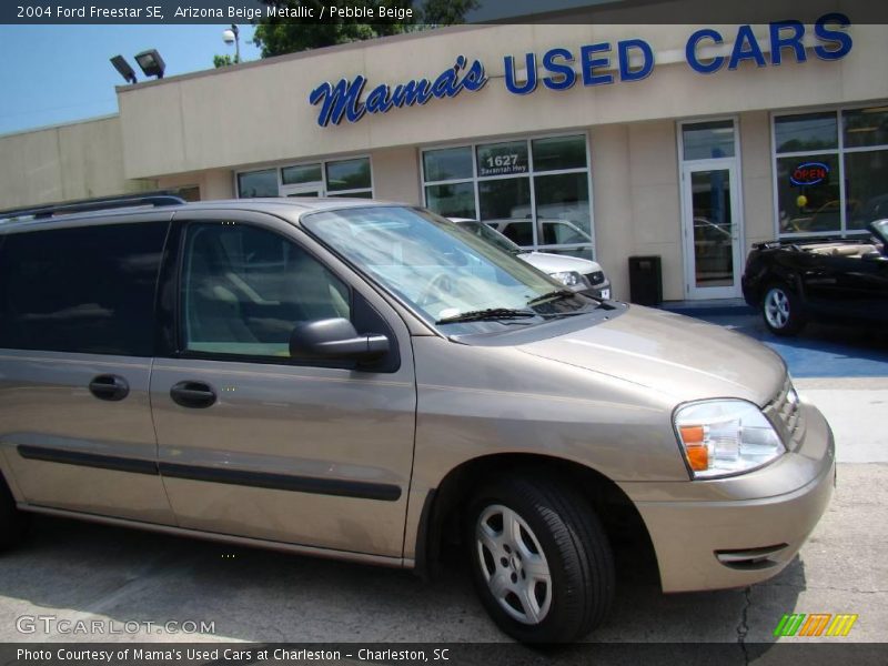 Arizona Beige Metallic / Pebble Beige 2004 Ford Freestar SE