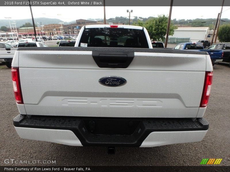 Oxford White / Black 2018 Ford F150 STX SuperCab 4x4