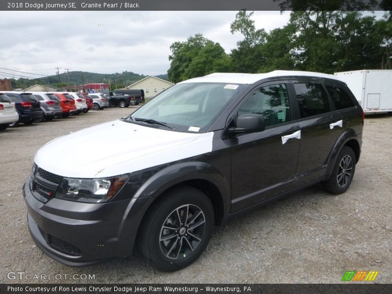 Granite Pearl / Black 2018 Dodge Journey SE