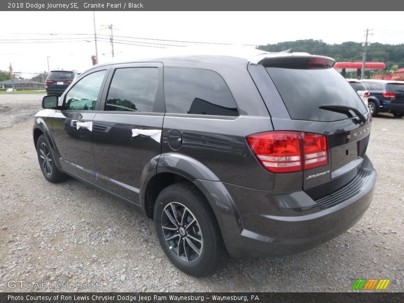 Granite Pearl / Black 2018 Dodge Journey SE