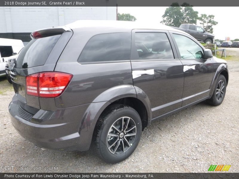 Granite Pearl / Black 2018 Dodge Journey SE