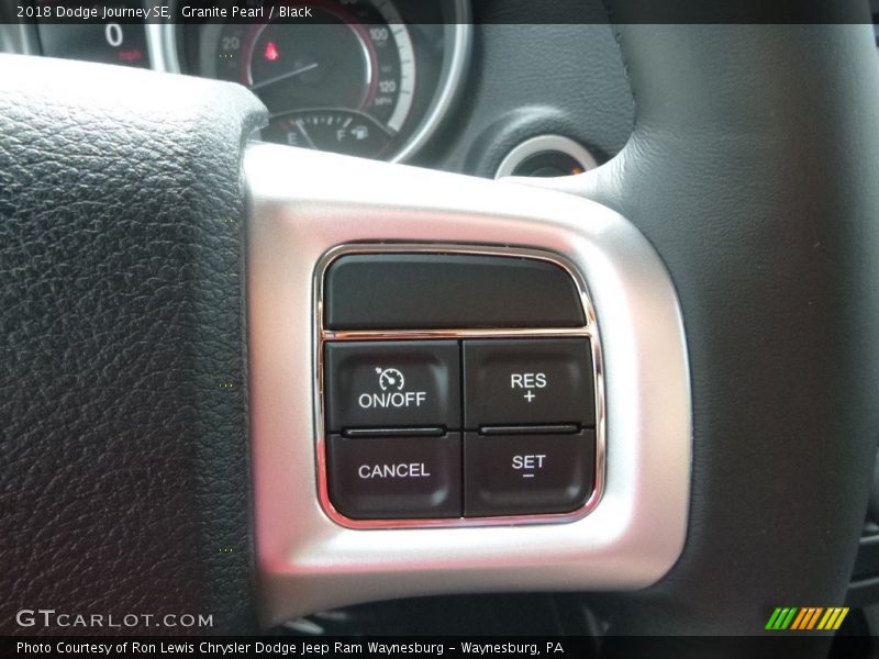 Granite Pearl / Black 2018 Dodge Journey SE