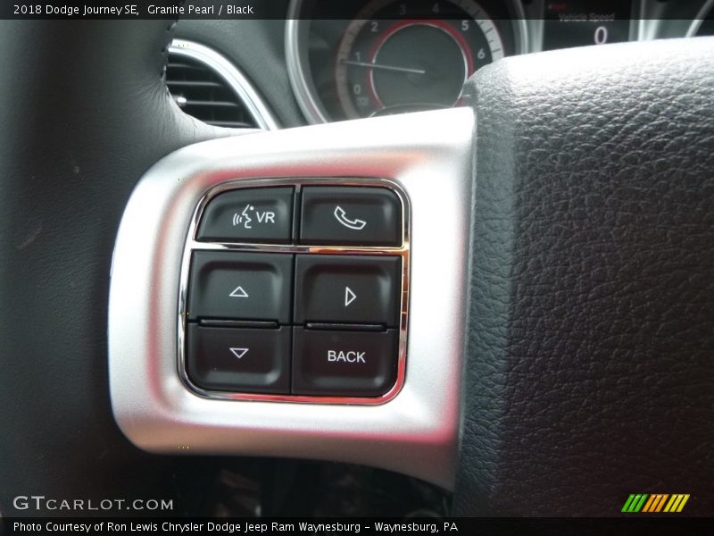 Granite Pearl / Black 2018 Dodge Journey SE