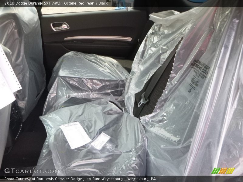 Octane Red Pearl / Black 2018 Dodge Durango SXT AWD