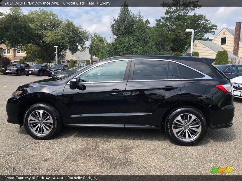 Crystal Black Pearl / Ebony 2016 Acura RDX Advance AWD
