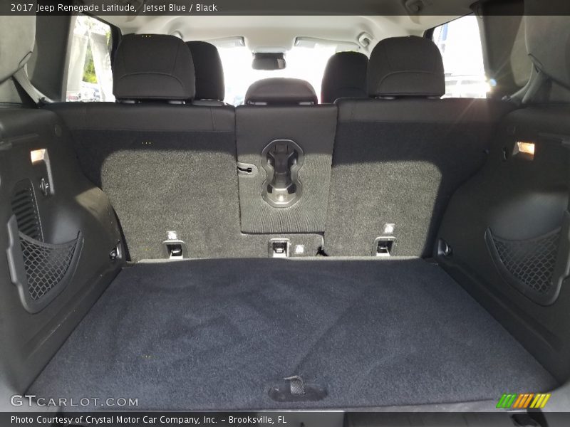 Jetset Blue / Black 2017 Jeep Renegade Latitude