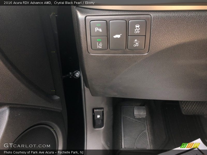 Crystal Black Pearl / Ebony 2016 Acura RDX Advance AWD