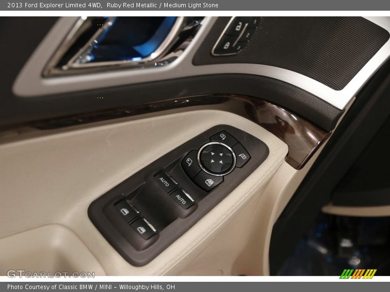 Ruby Red Metallic / Medium Light Stone 2013 Ford Explorer Limited 4WD