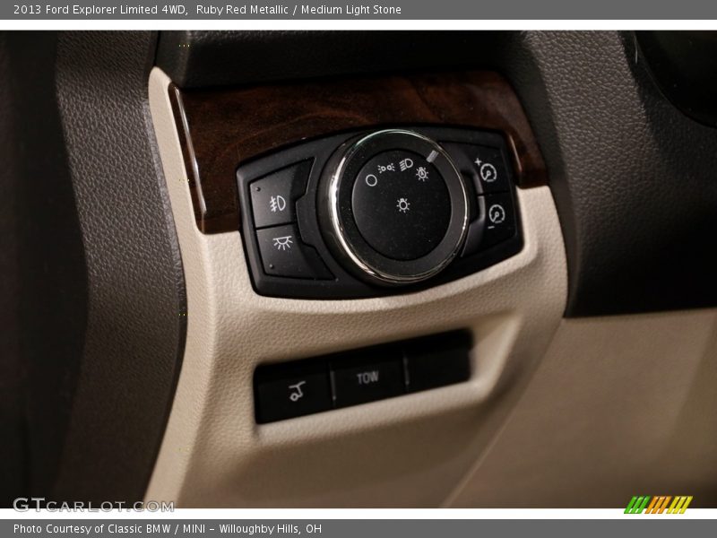 Ruby Red Metallic / Medium Light Stone 2013 Ford Explorer Limited 4WD