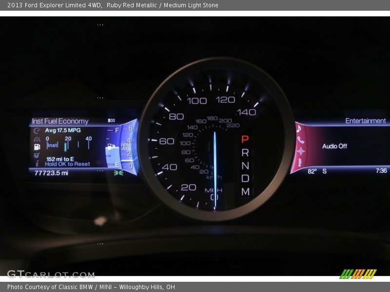 Ruby Red Metallic / Medium Light Stone 2013 Ford Explorer Limited 4WD