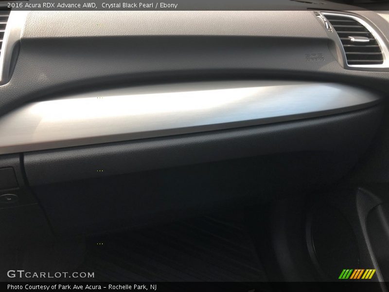 Crystal Black Pearl / Ebony 2016 Acura RDX Advance AWD