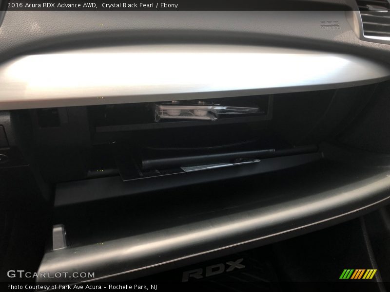 Crystal Black Pearl / Ebony 2016 Acura RDX Advance AWD