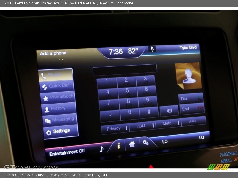 Ruby Red Metallic / Medium Light Stone 2013 Ford Explorer Limited 4WD