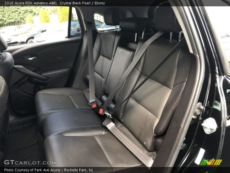 Crystal Black Pearl / Ebony 2016 Acura RDX Advance AWD