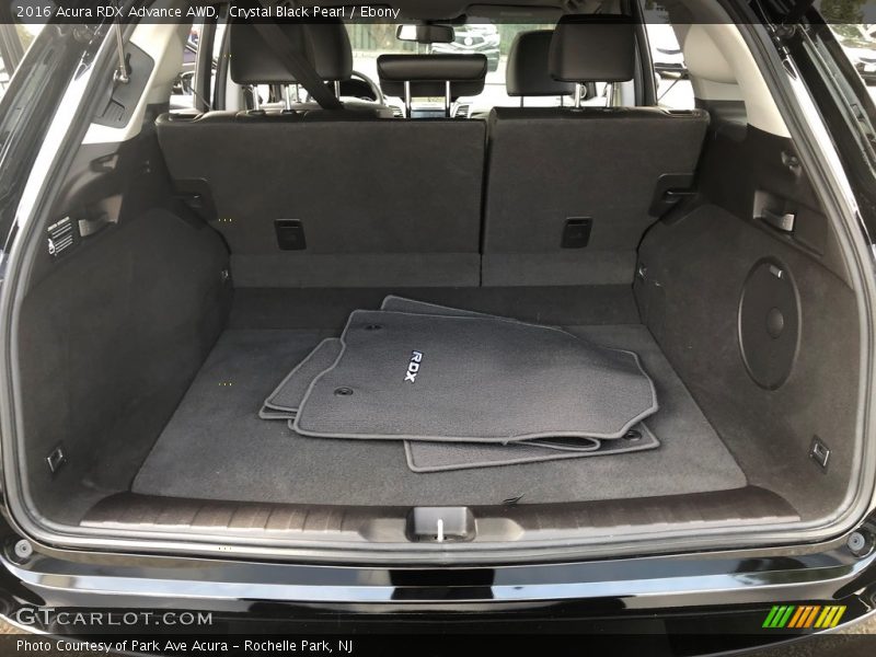 Crystal Black Pearl / Ebony 2016 Acura RDX Advance AWD