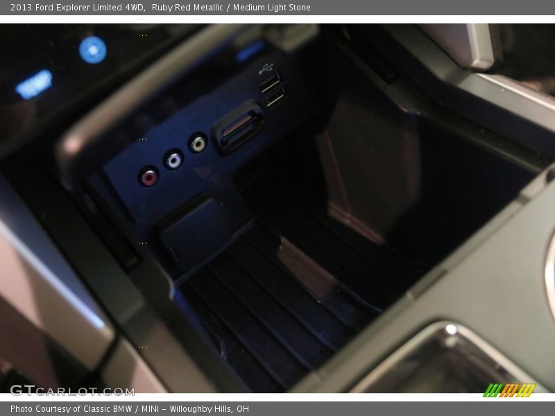 Ruby Red Metallic / Medium Light Stone 2013 Ford Explorer Limited 4WD
